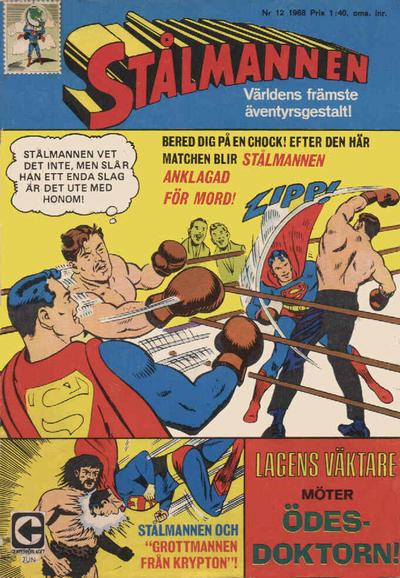 Cover for Stålmannen (Centerförlaget, 1949 series) #12/1968