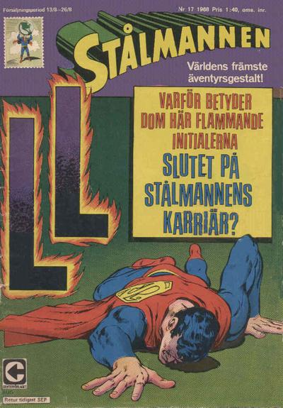 Cover for Stålmannen (Centerförlaget, 1949 series) #17/1968