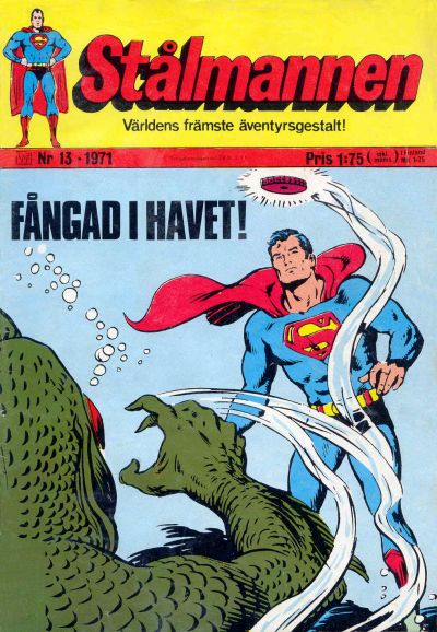 Cover for Stålmannen (Williams Förlags AB, 1969 series) #13/1971