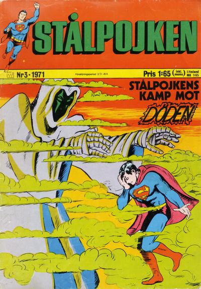 Cover for Stålpojken (Williams Förlags AB, 1969 series) #3/1971