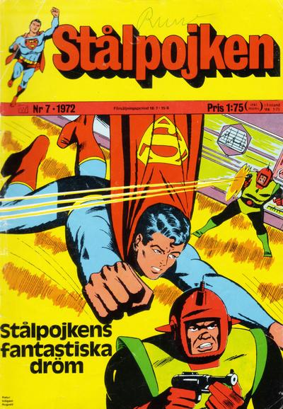 Cover for Stålpojken (Williams Förlags AB, 1969 series) #7/1972
