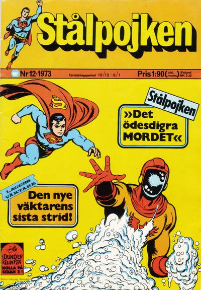 Cover for Stålpojken (Williams Förlags AB, 1969 series) #12/1973