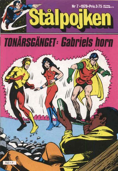 Cover for Stålpojken (Semic, 1976 series) #7/1978