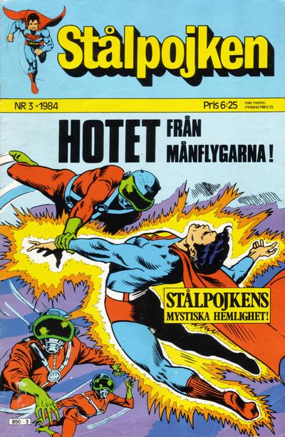 Cover for Stålpojken (Semic, 1983 series) #3/1984