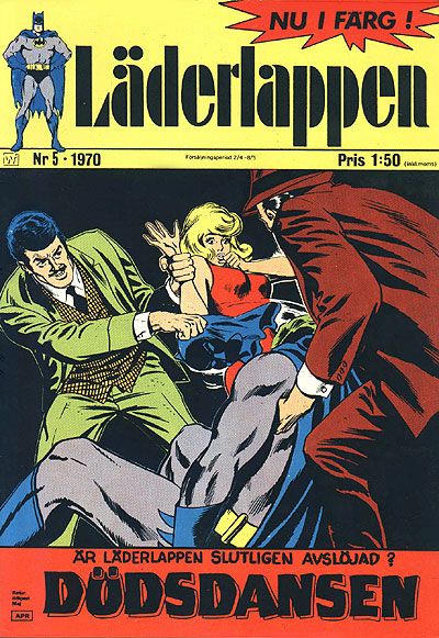 Cover for Läderlappen (Williams Förlags AB, 1969 series) #5/1970