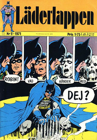 Cover for Läderlappen (Williams Förlags AB, 1969 series) #9/1971