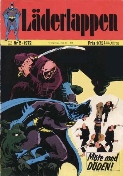 Cover for Läderlappen (Williams Förlags AB, 1969 series) #2/1972