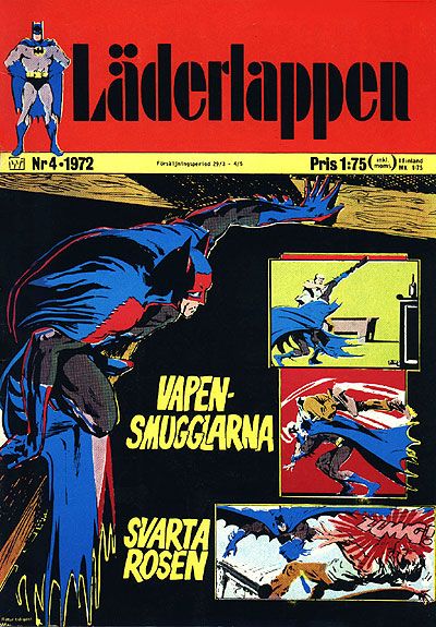 Cover for Läderlappen (Williams Förlags AB, 1969 series) #4/1972
