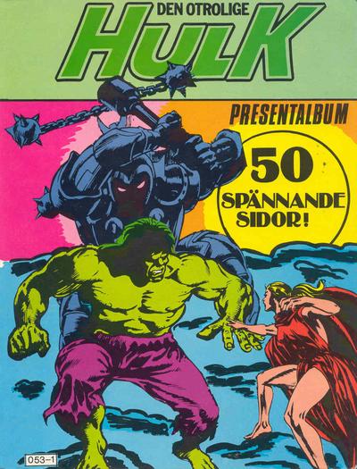 Cover for Hulk album (Atlantic Förlags AB, 1979 series) #[8] 9 [fel]
