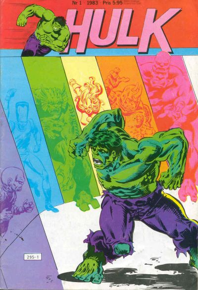 Cover for Hulk (Atlantic Förlags AB, 1980 series) #1/1983