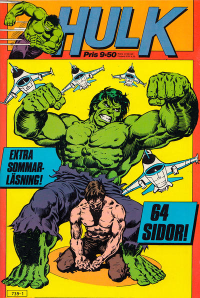 Cover for Hulk extra sommarläsning (Atlantic Förlags AB, 1984 series) 