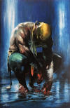 Cover Thumbnail for Iron Fist (2017 series) #1 [Frankie's Comics Exclusive Gabriele Dell'Otto Virgin Art]