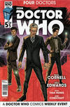 Cover for Doctor Who Event 2015: The Four Doctors (Titan, 2015 series) #5 [Cover A - Neil Edwards]