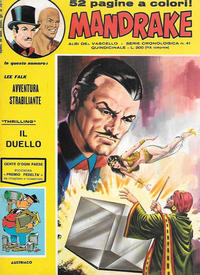 Cover Thumbnail for Mandrake - Albi del Vascello - Serie cronologica (Edizioni Fratelli Spada, 1972 series) #41