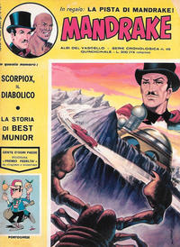 Cover Thumbnail for Mandrake - Albi del Vascello - Serie cronologica (Edizioni Fratelli Spada, 1972 series) #49