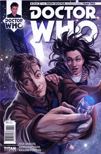 Cover Thumbnail for Doctor Who: The Tenth Doctor, Year Two (Titan, 2015 series) #11 [Cover A - Claudia Ianniciello]