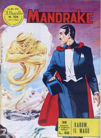 Cover Thumbnail for Mandrake - Il Vascello [Series One] (Edizioni Fratelli Spada, 1962 series) #108