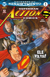 Cover Thumbnail for Action Comics (Panini Brasil, 2017 series) #1 [Capa Variante]