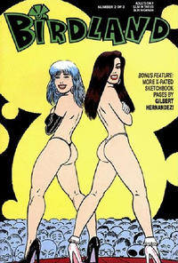 Cover for Birdland (Fantagraphics, 1990 series) #2 [Second Edition]