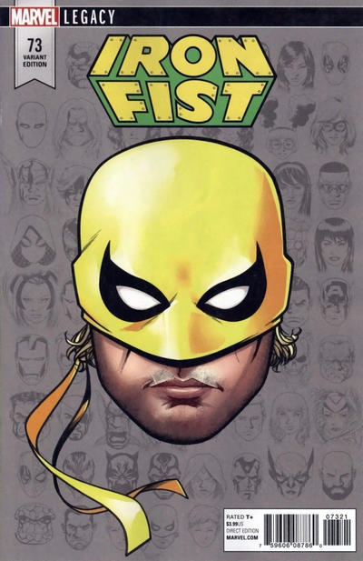 Cover for Iron Fist (Marvel, 2017 series) #73 [Mike McKone Legacy Headshot]