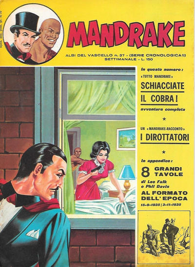 Cover for Mandrake - Albi del Vascello - Serie cronologica (Edizioni Fratelli Spada, 1972 series) #5