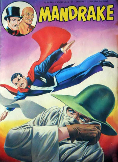 Cover for Mandrake - Albi del Vascello - Serie cronologica (Edizioni Fratelli Spada, 1972 series) #87