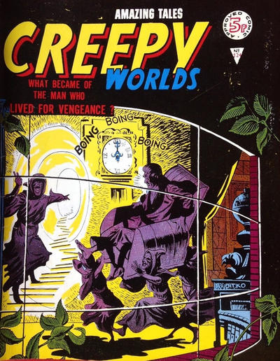 Cover for Creepy Worlds (Alan Class, 1962 series) #124