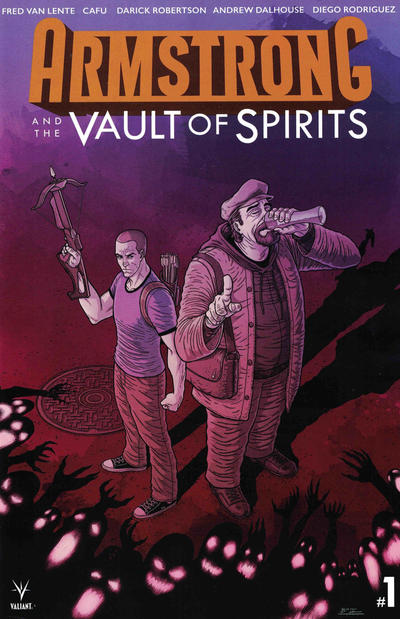 Cover for Armstrong and the Vault of Spirits (Valiant Entertainment, 2018 series) #1 [Cover C - Ryan Bodenheim]