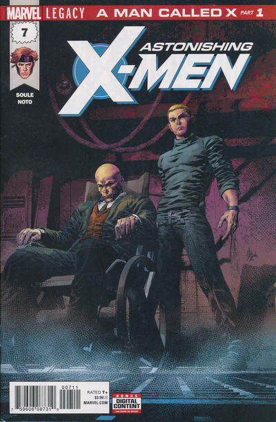 Cover for Astonishing X-Men (Marvel, 2017 series) #7 [Mike Deodato Jr.]
