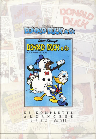 Cover for Donald Duck & Co De komplette årgangene (Hjemmet / Egmont, 1998 series) #[56] - 1962 del 7