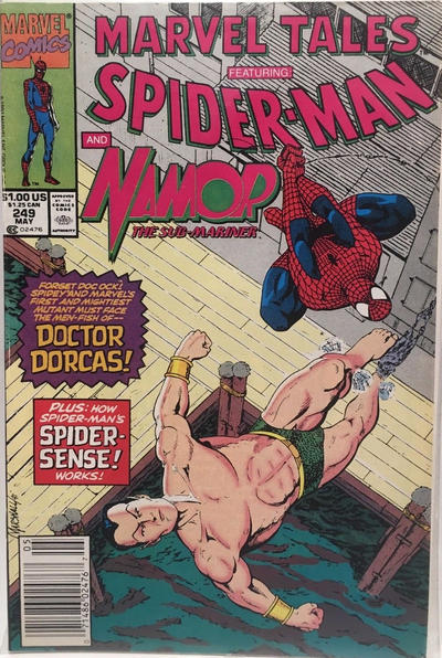 Cover for Marvel Tales (Marvel, 1966 series) #249 [Newsstand]