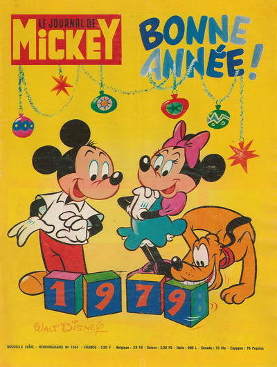 Cover for Le Journal de Mickey (Hachette, 1952 series) #1384