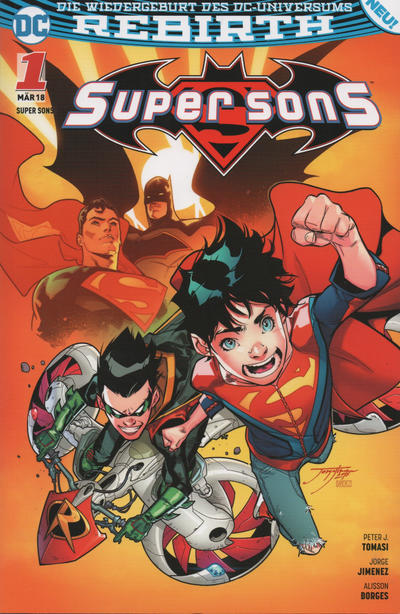 Cover for Super Sons (Panini Deutschland, 2018 series) #1 - Familienzoff