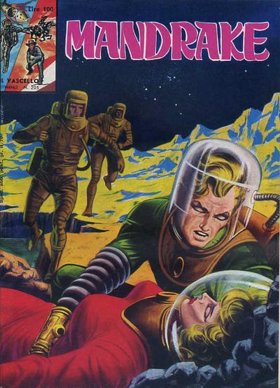 Cover for Mandrake - Il Vascello [Series Two] (Edizioni Fratelli Spada, 1967 series) #205