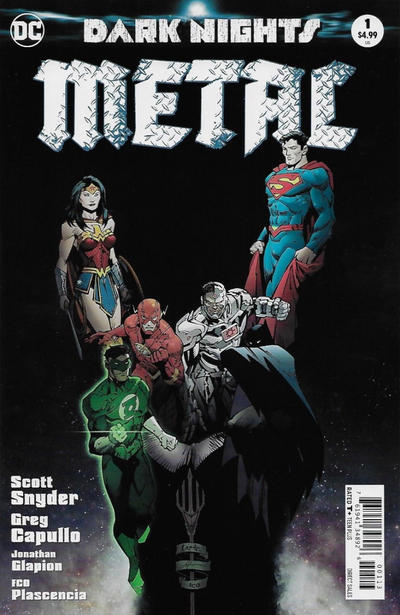 Cover for Dark Nights: Metal (DC, 2017 series) #1 [Third Printing]