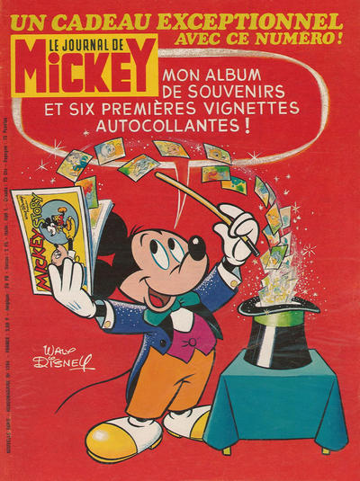 Cover for Le Journal de Mickey (Hachette, 1952 series) #1394