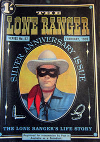 Cover Thumbnail for The Lone Ranger (Consolidated Press, 1954 series) #57