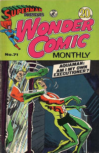 Cover Thumbnail for Superman Presents Wonder Comic Monthly (K. G. Murray, 1965 ? series) #71