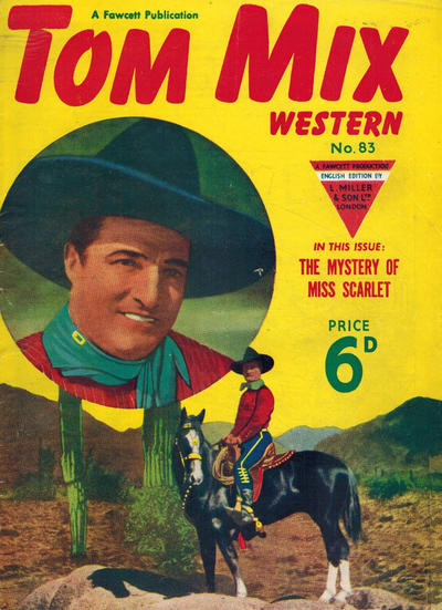 Cover for Tom Mix Western Comic (L. Miller & Son, 1951 series) #83