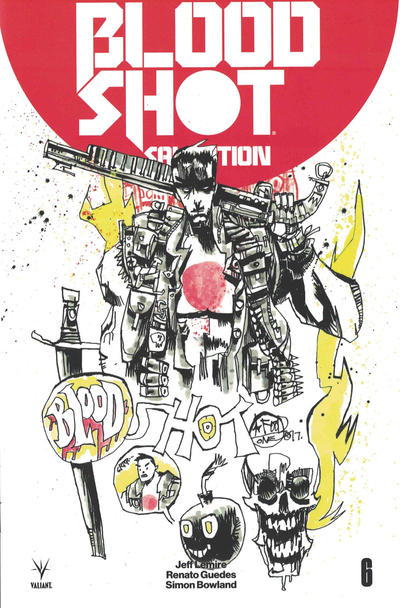 Cover for Bloodshot Salvation (Valiant Entertainment, 2017 series) #6 [Cover E - Jim Mahfood]