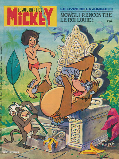 Cover for Le Journal de Mickey (Hachette, 1952 series) #1431