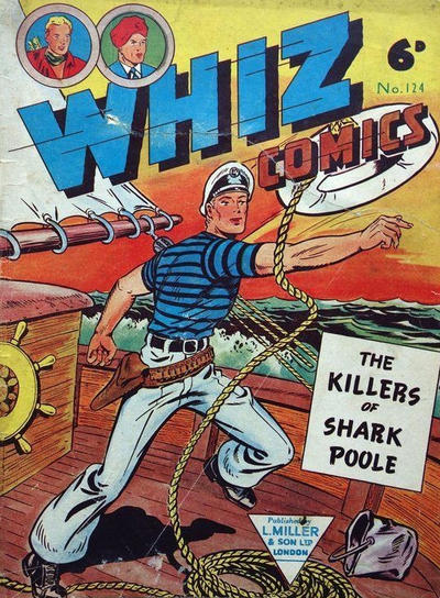 Cover for Whiz Comics (L. Miller & Son, 1950 series) #124