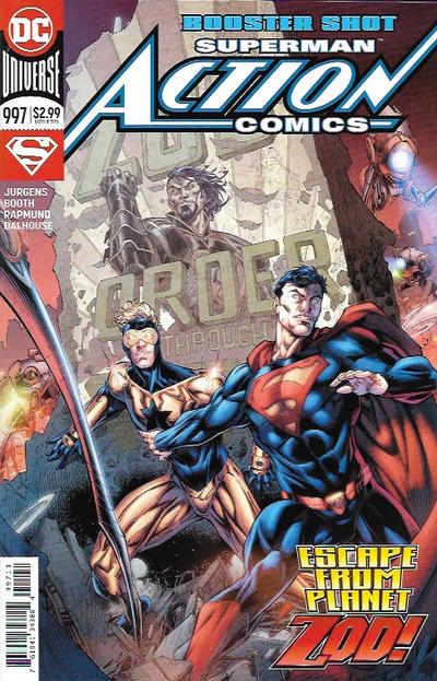 Cover for Action Comics (DC, 2011 series) #997 [Brett Booth / Norm Rapmund Cover]