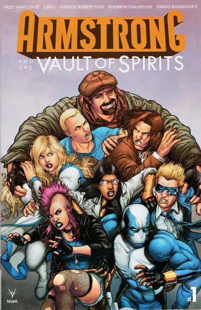 Cover for Armstrong and the Vault of Spirits (Valiant Entertainment, 2018 series) #1 [Cover B - Juan José Ryp]