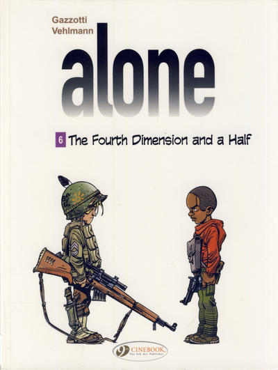 Cover for Alone (Cinebook, 2014 series) #6 - The Fourth Dimension and a Half
