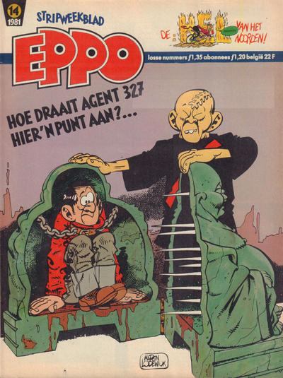 Cover for Eppo (Oberon, 1975 series) #14/1981