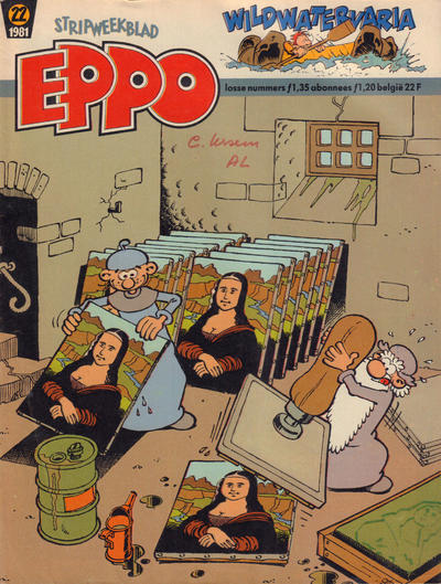 Cover for Eppo (Oberon, 1975 series) #22/1981