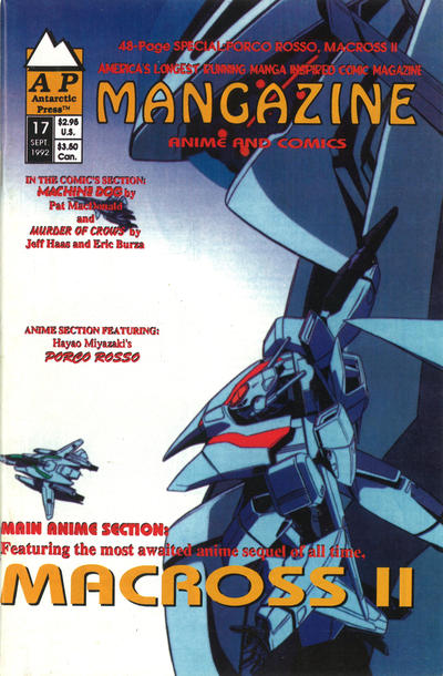 Cover for Mangazine (Antarctic Press, 1989 series) #17