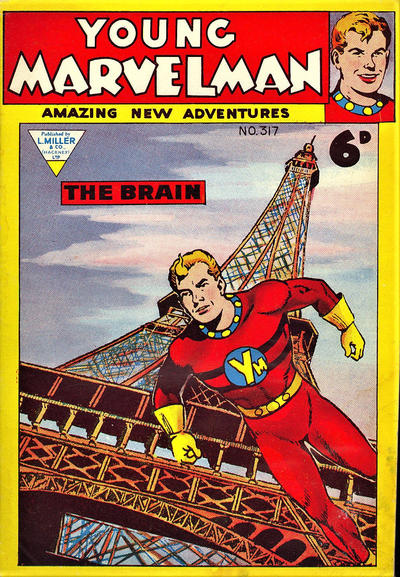 Cover for Young Marvelman (L. Miller & Son, 1954 series) #317