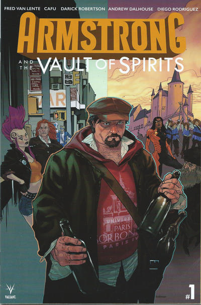 Cover for Armstrong and the Vault of Spirits (Valiant Entertainment, 2018 series) #1 [Cover A - Kalman Andrasofszky]